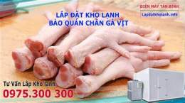 hướng dẫn sử dụng cách bảo quản chân gà đã luộc