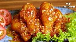 hướng dẫn sử dụng cách làm da gà chiên nước mắm