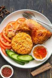 hướng dẫn sử dụng cơm gà da dòn