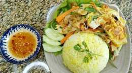 hướng dẫn sử dụng cơm gà xé đà nẵng