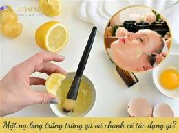 hướng dẫn sử dụng công dụng của lòng trắng trứng gà với da mặt