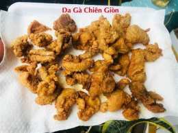 hướng dẫn sử dụng da gà chiên giòn tphcm