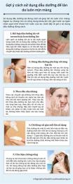 hướng dẫn sử dụng dưỡng da bằng mỡ gà