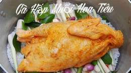 hướng dẫn sử dụng gà hấp giòn da