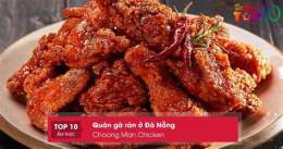 hướng dẫn sử dụng gà rán choongman chicken đà nẵng thực đơn