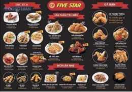 hướng dẫn sử dụng gà rán five star đà nẵng