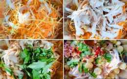 hướng dẫn sử dụng gỏi gà dâu da