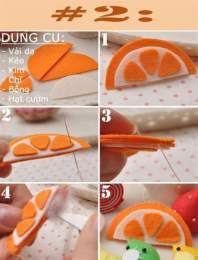 hướng dẫn sử dụng làm con gà bằng vải dạ