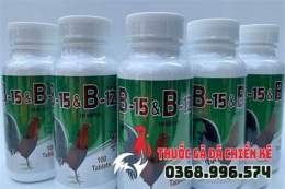 hướng dẫn sử dụng thuốc gà đá b12 b15