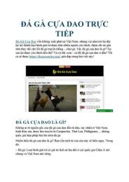 hướng dẫn sử dụng xem da ga dao