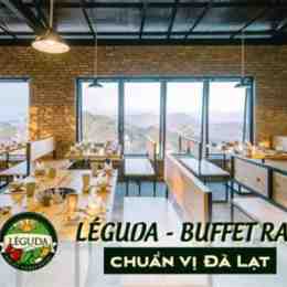 léguda buffet rau đà lạt - nhà ga cáp treo
