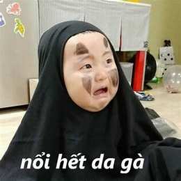 meme meme nổi da gà