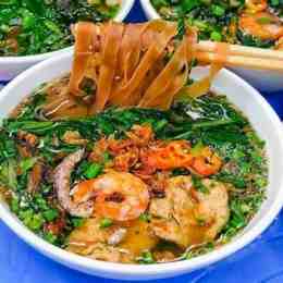 nấu bánh đa gà
