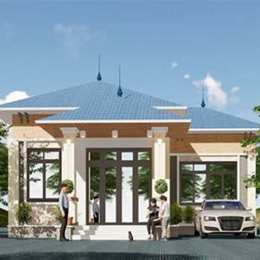 nhà cấp 4 gác lửng đẹp hiện đại