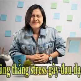 stress gây đau dạ dày