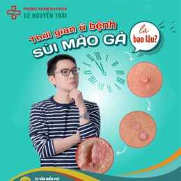 sùi mào gà ở lưỡi giai đoạn đầu