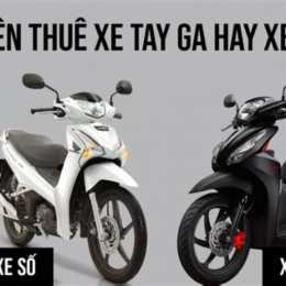 thuê xe tay ga đà lạt