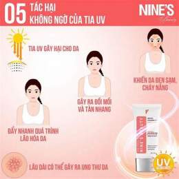 tia uv gây hại da