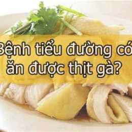 tiểu đường ăn da gà được không