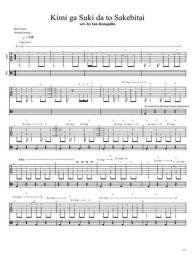 tính năng nổi bật kimi ga suki da to sakebitai chords
