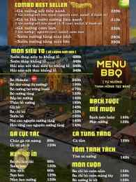 tính năng nổi bật menu gà túk túk đà lạt