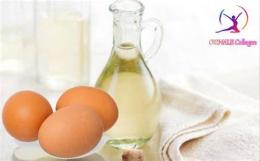tính năng nổi bật trứng gà ngâm giấm làm đẹp da