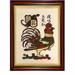tranh gà dạ xướng