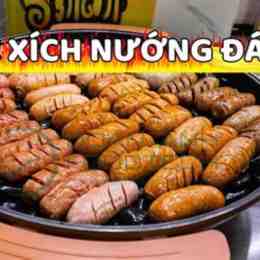 xúc xích da gà